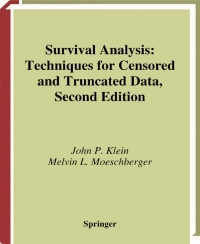 Omslagafbeelding: Survival Analysis 2nd edition 9780387953991