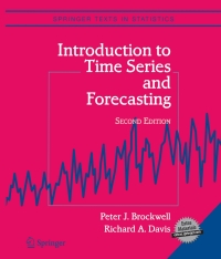 Cover image: Introduction to Time Series and Forecasting 2nd edition 9780387953519