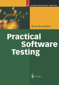 Cover image: Practical Software Testing 9780387951317