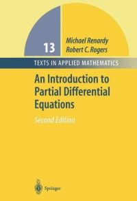 Cover image: An Introduction to Partial Differential Equations 2nd edition 9780387004440