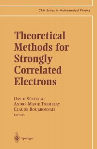 Imagen de portada: Theoretical Methods for Strongly Correlated Electrons 1st edition 9780387008950