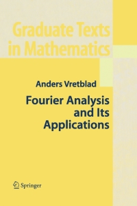 صورة الغلاف: Fourier Analysis and Its Applications 9780387008363