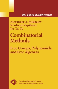 Cover image: Combinatorial Methods 9780387405629