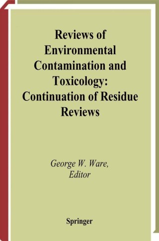 Cover image: Reviews of Environmental Contamination and Toxicology 1st edition 9780387006208