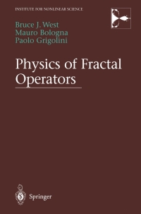 صورة الغلاف: Physics of Fractal Operators 9780387955544