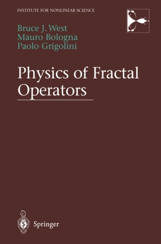 Cover image: Physics of Fractal Operators 9780387955544