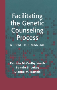 Cover image: Facilitating the Genetic Counseling Process 9780387003306