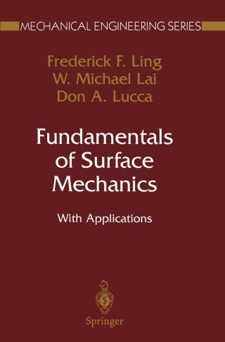Imagen de portada: Fundamentals of Surface Mechanics 2nd edition 9780387954233