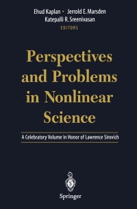 صورة الغلاف: Perspectives and Problems in Nonlinear Science 1st edition 9780387003122