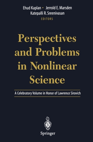 Imagen de portada: Perspectives and Problems in Nonlinear Science 1st edition 9780387003122