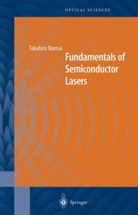 Imagen de portada: Fundamentals of Semiconductor Lasers 9781441923516