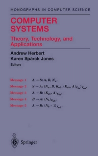Cover image: Computer Systems 1st edition 9780387201702