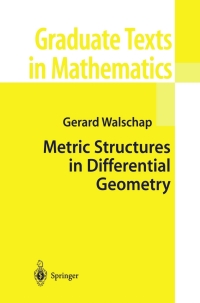 Titelbild: Metric Structures in Differential Geometry 9780387204307