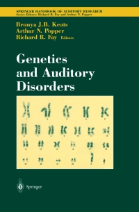 表紙画像: Genetics and Auditory Disorders 1st edition 9780387985015