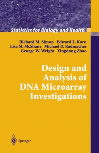 Titelbild: Design and Analysis of DNA Microarray Investigations 9780387001357