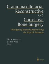 Cover image: Craniomaxillofacial Reconstructive and Corrective Bone Surgery 1st edition 9780387946863