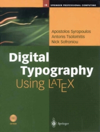 Omslagafbeelding: Digital Typography Using LaTeX 9780387952178