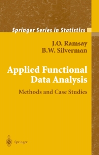 صورة الغلاف: Applied Functional Data Analysis 9780387954141