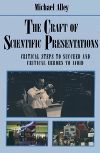 Cover image: The Craft of Scientific Presentations 9780387955551
