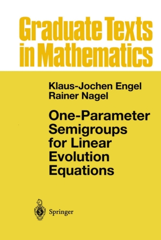Imagen de portada: One-Parameter Semigroups for Linear Evolution Equations 9780387984636
