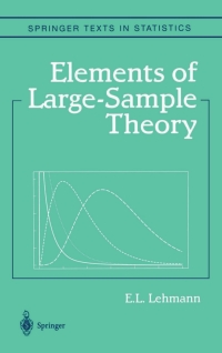 Cover image: Elements of Large-Sample Theory 9780387985954