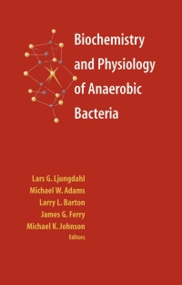 Omslagafbeelding: Biochemistry and Physiology of Anaerobic Bacteria 1st edition 9780387955926