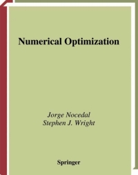 Cover image: Numerical Optimization 2nd edition 9780387987934