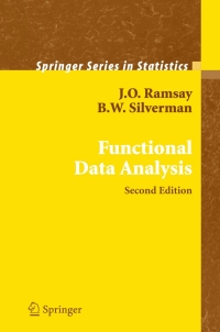Cover image: Functional Data Analysis 2nd edition 9780387400808