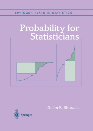 Titelbild: Probability for Statisticians 9780387989532