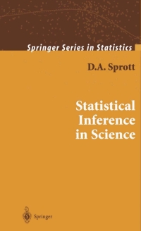 Cover image: Statistical Inference in Science 9780387950198
