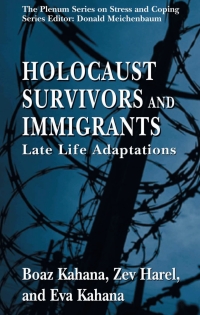 Cover image: Holocaust Survivors and Immigrants 9780387229720