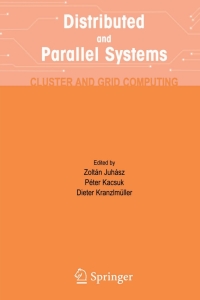 صورة الغلاف: Distributed and Parallel Systems 1st edition 9780387230948