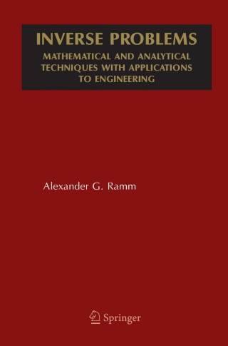 Cover image: Inverse Problems 9780387231952