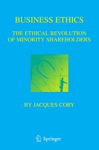 表紙画像: Business Ethics 1st edition 9780387230405