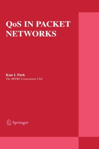 Cover image: QoS in Packet Networks 9780387233895