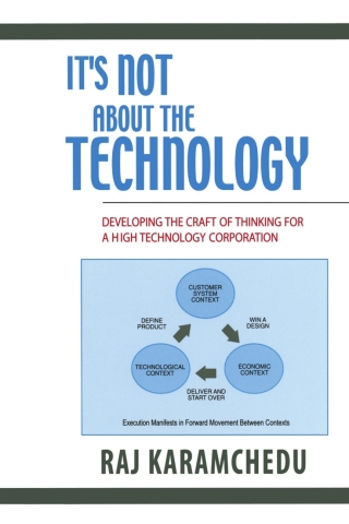 Imagen de portada: It's Not About the Technology 9781441936134