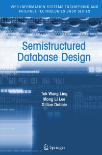 Cover image: Semistructured Database Design 9781441936387