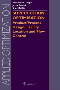 Cover image: Supply Chain Optimisation 1st edition 9780387235660