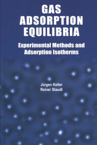 Cover image: Gas Adsorption Equilibria 9780387235974