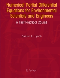 Imagen de portada: Numerical Partial Differential Equations for Environmental Scientists and Engineers 9781441936431