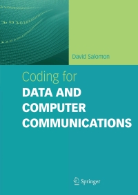 Titelbild: Coding for Data and Computer Communications 9780387212456