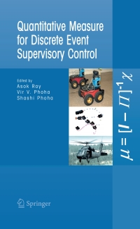 Imagen de portada: Quantitative Measure for Discrete Event Supervisory Control 1st edition 9780387021089