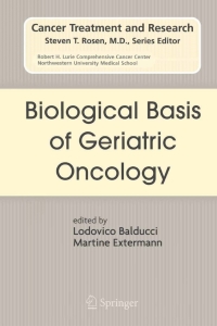 Cover image: Biological Basis of Geriatric Oncology 1st edition 9780387239613