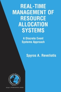 Cover image: Real-Time Management of Resource Allocation Systems 9781441936738