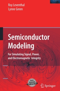 Cover image: Semiconductor Modeling: 9780387241593