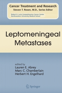 Cover image: Leptomeningeal Metastases 1st edition 9780387241982