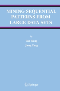 Cover image: Mining Sequential Patterns from Large Data Sets 9780387242460