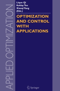 表紙画像: Optimization and Control with Applications 1st edition 9780387242545