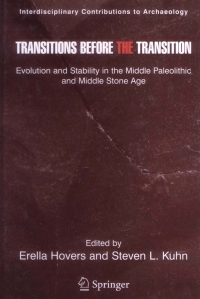 صورة الغلاف: Transitions Before the Transition 1st edition 9780387246581