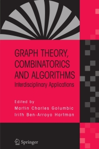Cover image: Graph Theory, Combinatorics and Algorithms 1st edition 9780387243474